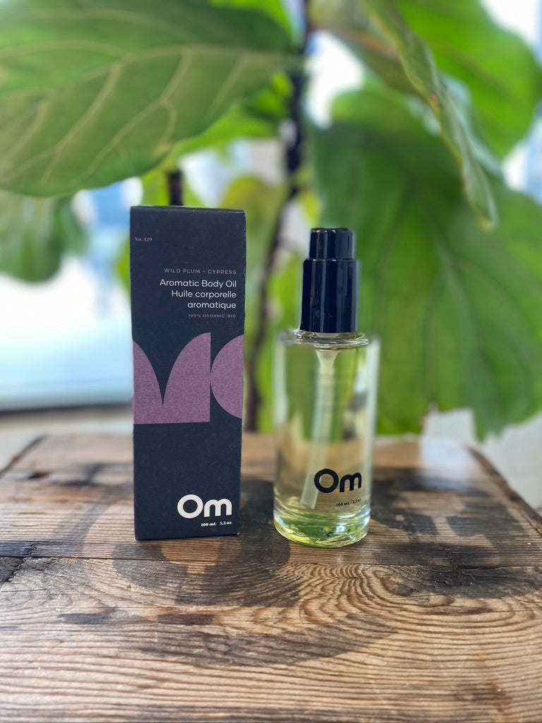 Om Organics - Wild Plum + Cypress Body Oil