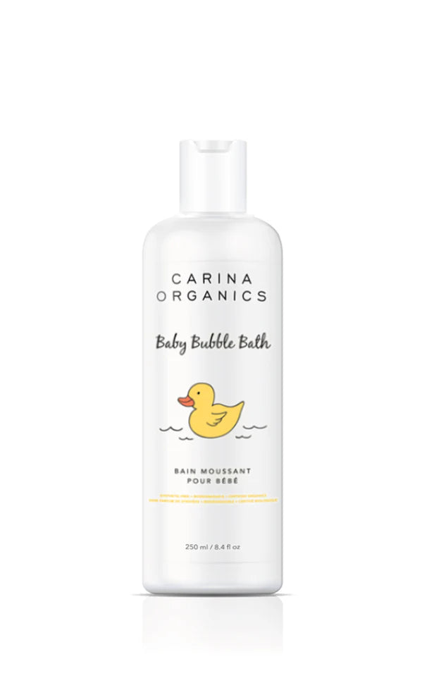 Carina Organics- Baby Bubble Bath Sweet Pea 250 ml