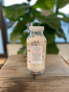 The Natural Goat Bath Salts- Rose