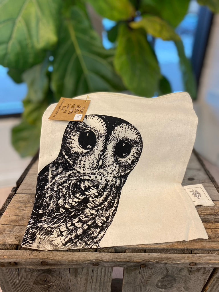 YGK - Owl Zipper Bag