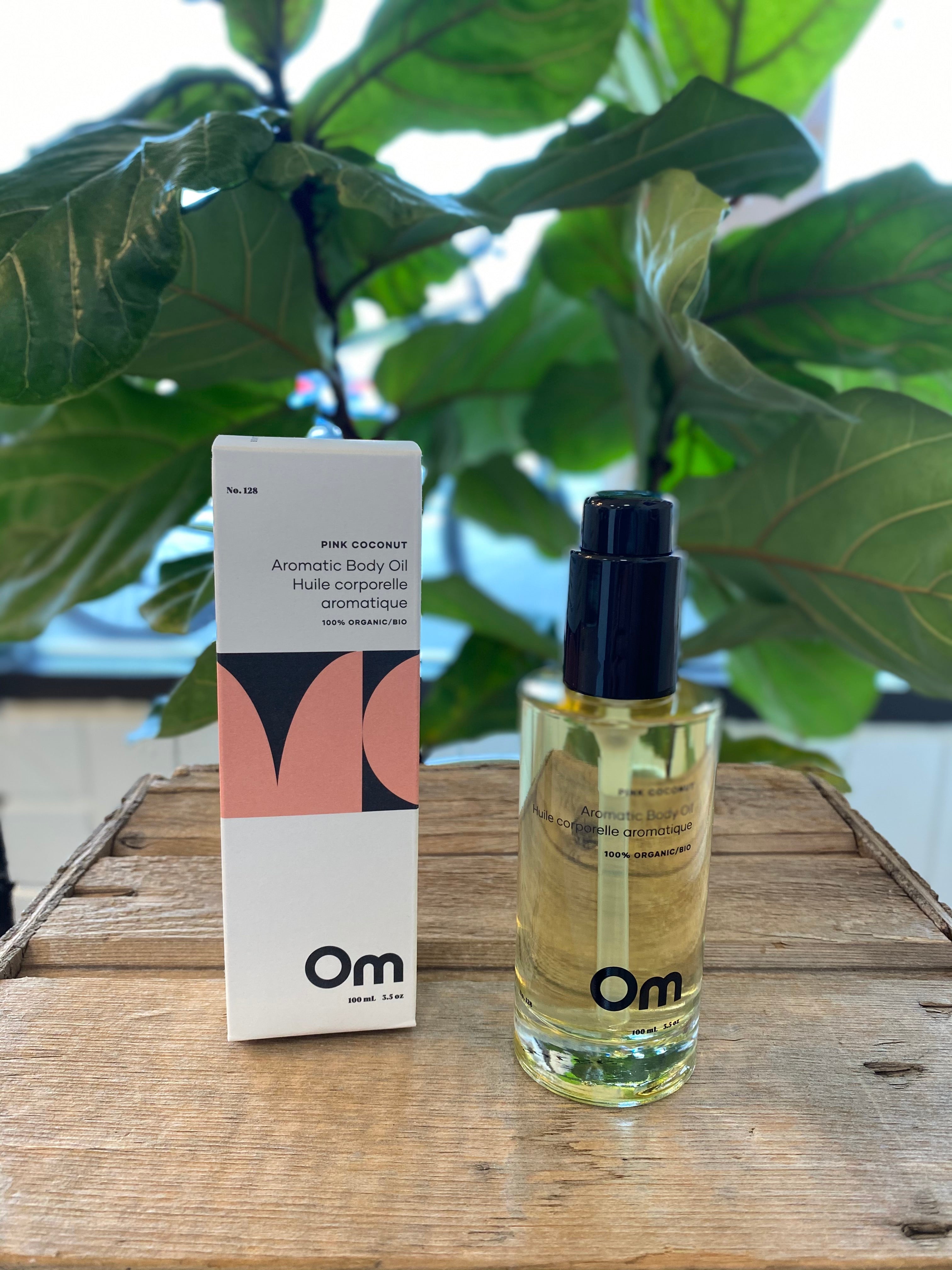 Om Organics- Pink Coconut Body Oil